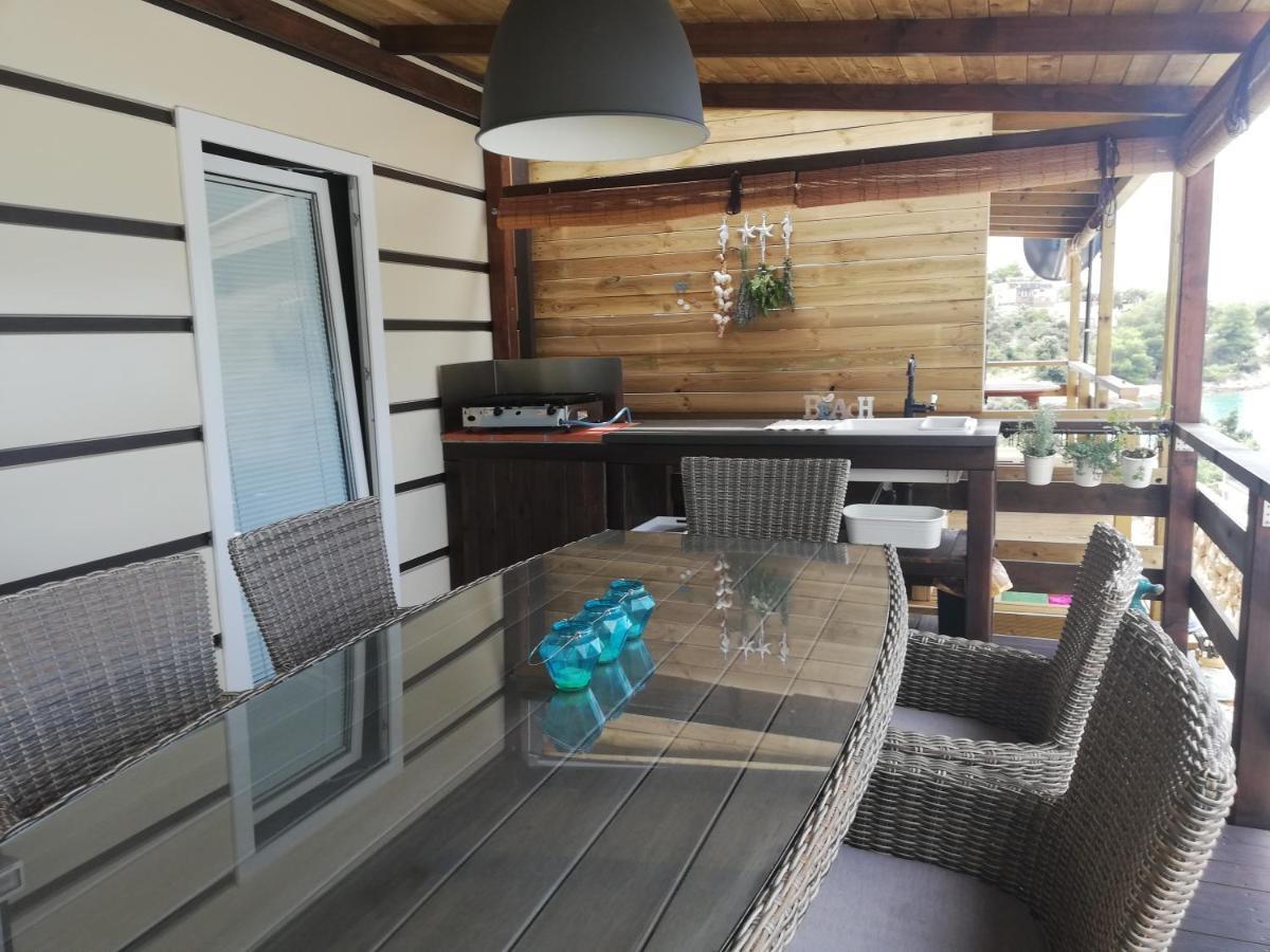 Mobile House On Drage Beach باكوشتاني المظهر الخارجي الصورة